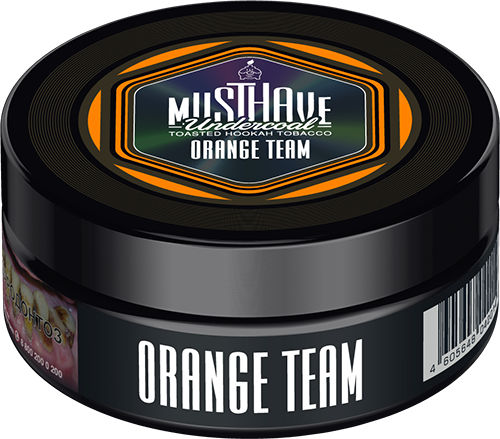 Must Have Orange Team Hookah Flavor 125g - 