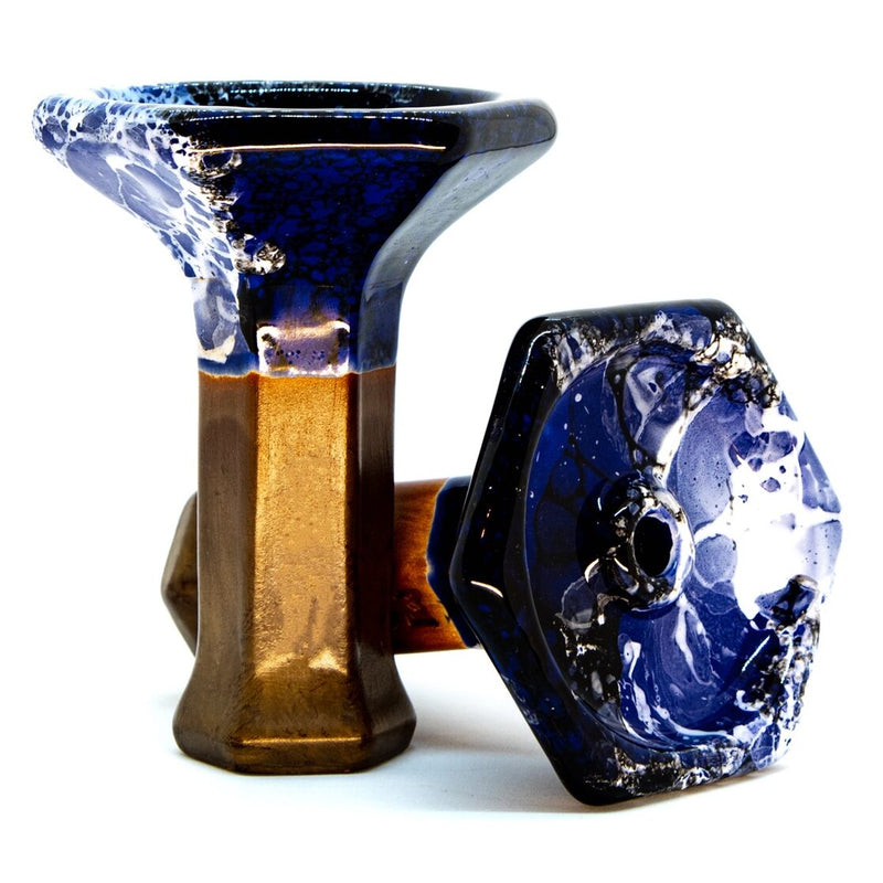 Moon Grand Phunnel Hookah Shisha Bowl - Dark-Blue