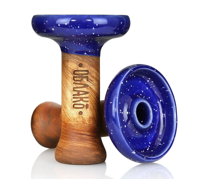 Oblako Phunnel L Glaze Hookah Shisha Bowl - Blue Cosmos