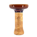 Oblako Phunnel L Glaze Hookah Shisha Bowl - Brown Sugar