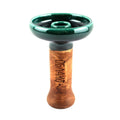 Oblako Phunnel L Glaze Hookah Shisha Bowl - Green Neon