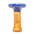 Oblako Phunnel L Glaze Hookah Shisha Bowl - Marble Blue/White