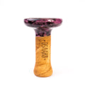 Oblako Phunnel L Glaze Hookah Shisha Bowl - Marble Violet/Black