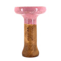 Oblako Phunnel L Glaze Hookah Shisha Bowl - Pink/Grey