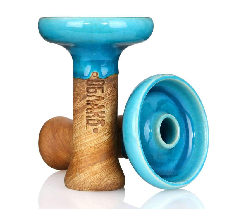 Oblako Phunnel L Glaze Hookah Shisha Bowl - Turquoise