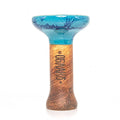 Oblako Phunnel M Glaze Hookah Shisha Bowl - Marble Double Blue