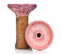 Oblako Phunnel M Glaze Hookah Shisha Bowl - Marble Pink/Violet