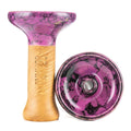 Oblako Phunnel M Glaze Hookah Shisha Bowl - Marble Violet/Black