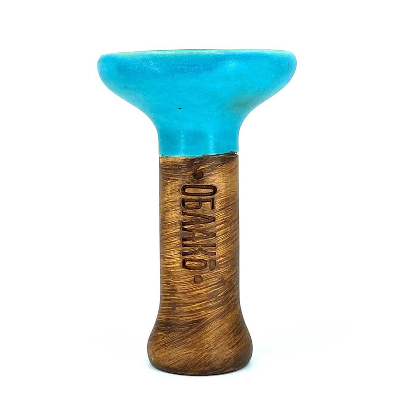 Oblako Phunnel M Glaze Hookah Shisha Bowl - Matte Turquoise