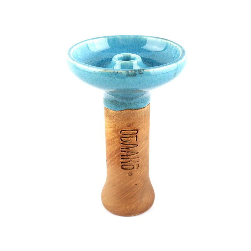 Oblako Phunnel M Glaze Hookah Shisha Bowl - Turquoise