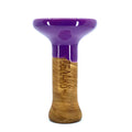 Oblako Phunnel M Glaze Hookah Shisha Bowl - Violet