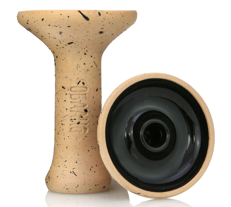 Oblako Phunnel M Mono Hookah Shisha Bowl - Beige/Black