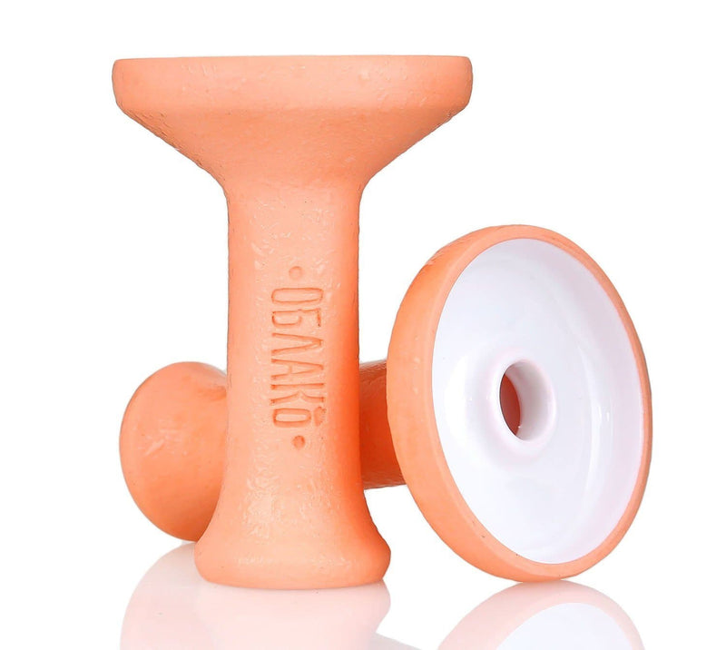 Oblako Phunnel L Mono Hookah Shisha Bowl - Orange