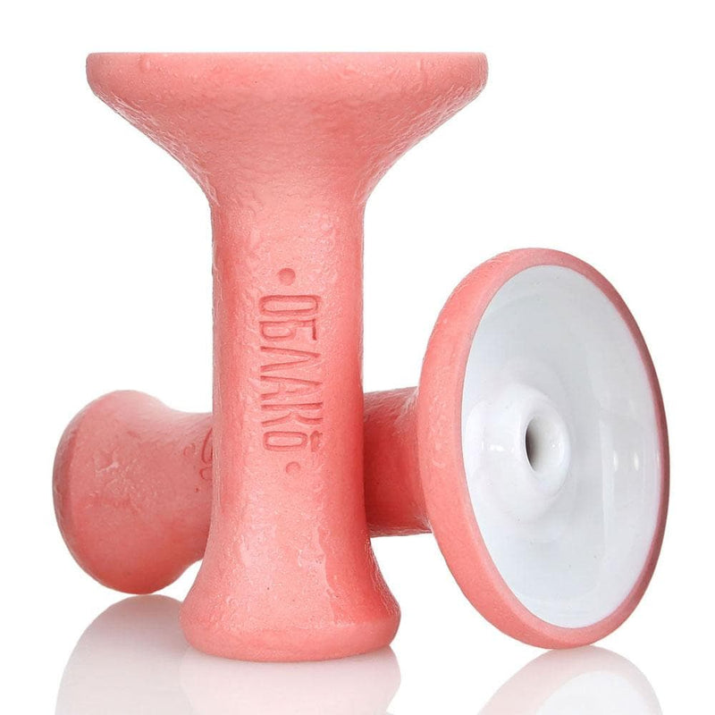 Oblako Phunnel M Mono Hookah Shisha Bowl - Pink/White