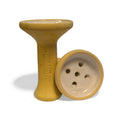 Oblako Mono Classic Hookah Shisha Bowl - Yellow/White