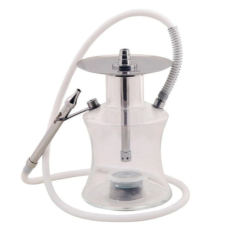 Oduman N2 Clear Glass Hookah - 