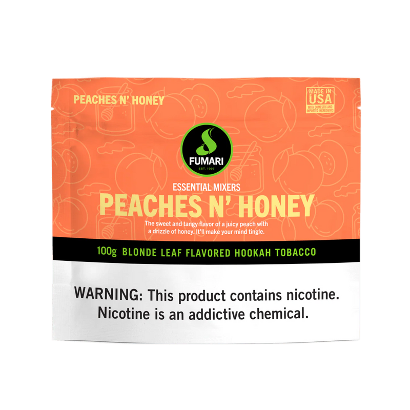 Fumari Peaches N' Honey Hookah Shisha Flavor - 100g