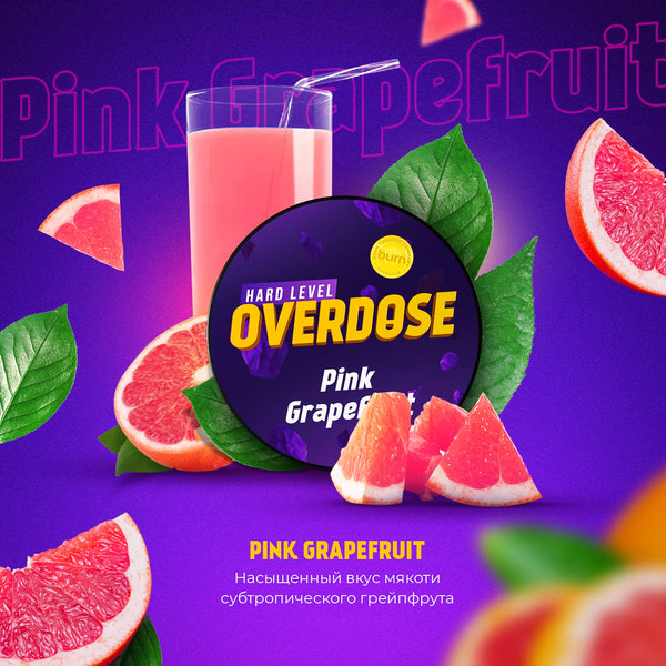 Overdose Pink Grapefruit Hookah Flavors - 