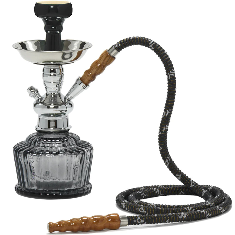 MYA QT 263-100 Glass Small Hookah - 