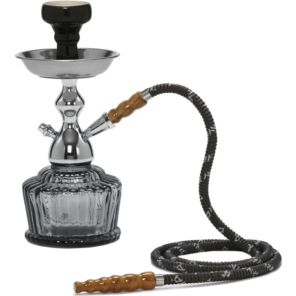 MYA QT 265-100 Glass Small Hookah - 