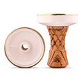 RF Wood Hookah Shisha Bowl - Zebrano