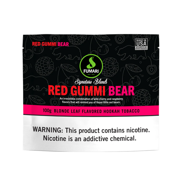 Fumari Red Gummi Bear Hookah Shisha Flavor