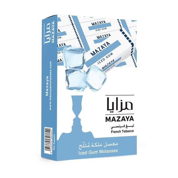 Mazaya Iced Gum Hookah Flavors - 