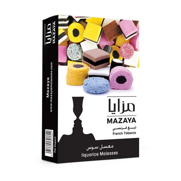 Mazaya Liquorice Hookah Flavors - 