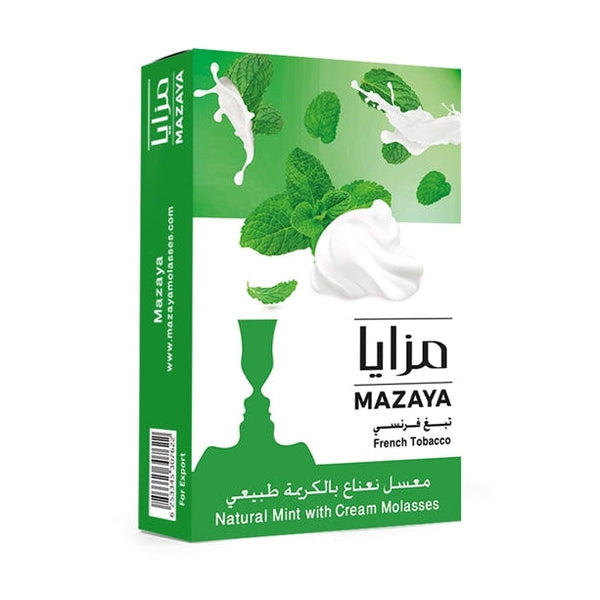 Mazaya Mint with Cream Hookah Flavors - 