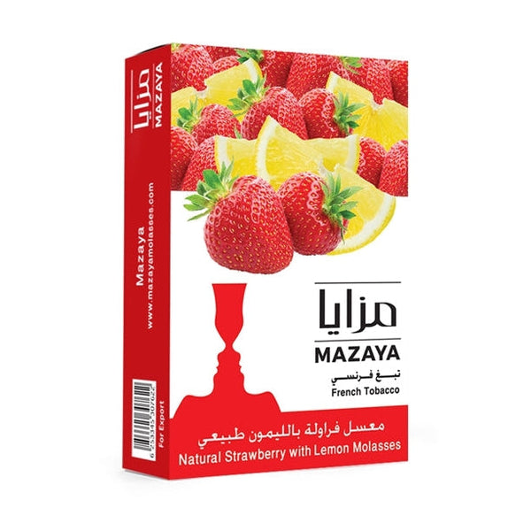 Mazaya Strawberry with Lemon Hookah Flavors - 