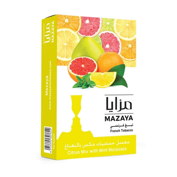 Mazaya Citrus Mix with Mint Hookah Flavors - 