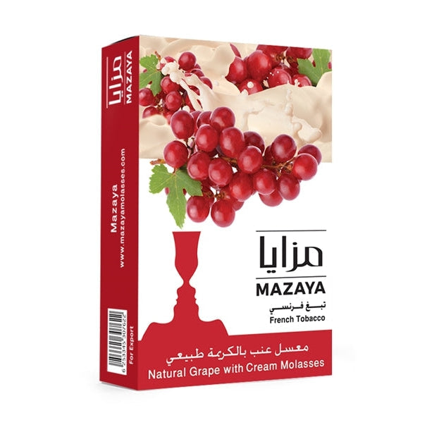 Mazaya Grape with Cream Hookah Flavors - 