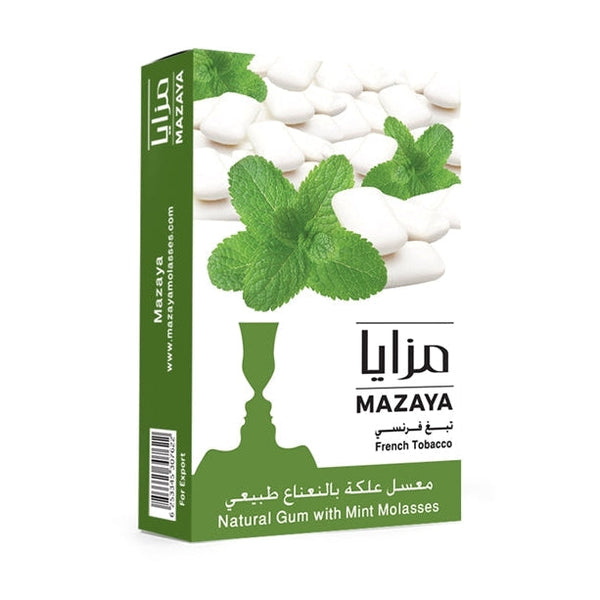 Mazaya Gum With Mint Hookah Flavors - 