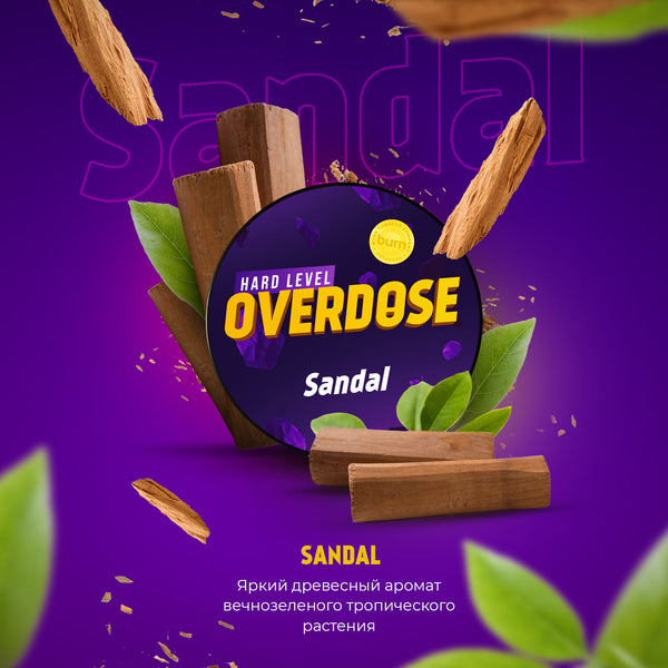 Overdose Sandal Hookah Flavors - 