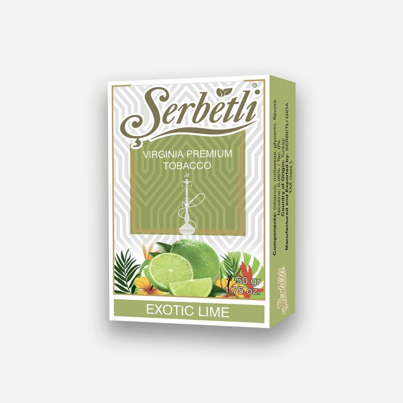 Serbetli Exotic Lime Hookah Flavor - 