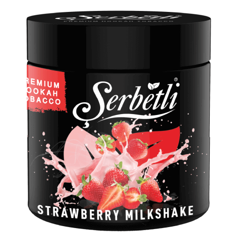 Serbetli Strawberry Milkshake Hookah Flavor - 