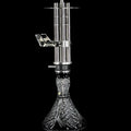 Shi Carver Minigun Hookah - Silver