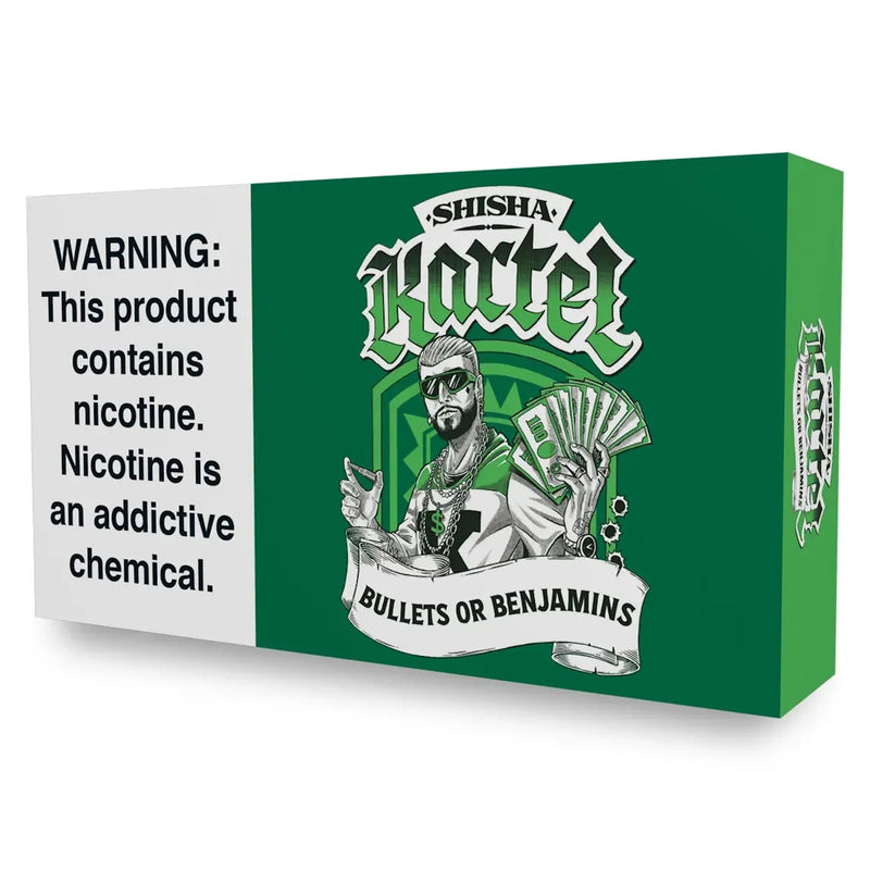 Shisha Kartel Bullets Or Benjamins Hookah Flavors - 