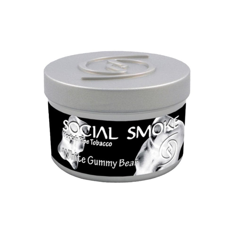 Social Smoke White Gummy Bear Hookah Flavor - 200G - 