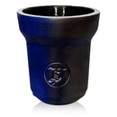 ST Classic Form "Indigo" Phunnel Hookah Shisha Bowl - Black Blue