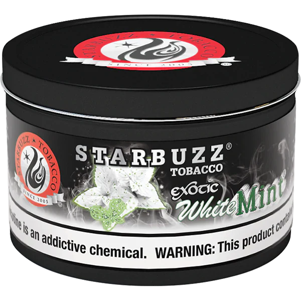 Buy Starbuzz Bold White Mint Hookah Tobacco – Refreshing & Sweet Mint Flavor