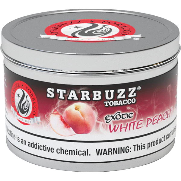 Starbuzz Exotic White Peach Hookah Flavor - 100g