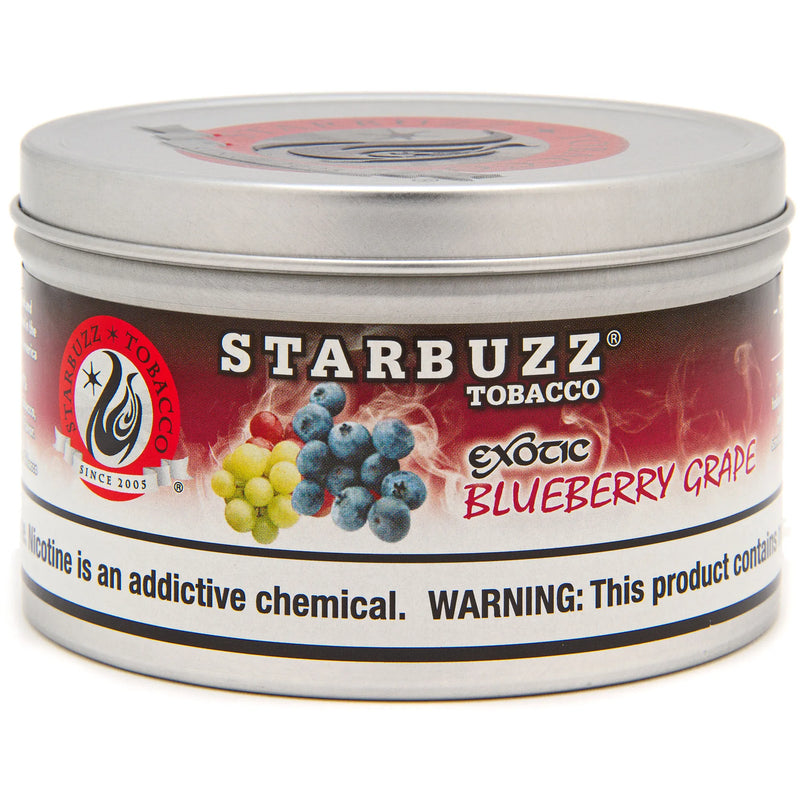 Starbuzz Exotic Blueberry Grape Hookah Flavor - 