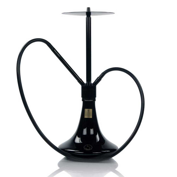 Steamulation Superior Hookah - Black Polished