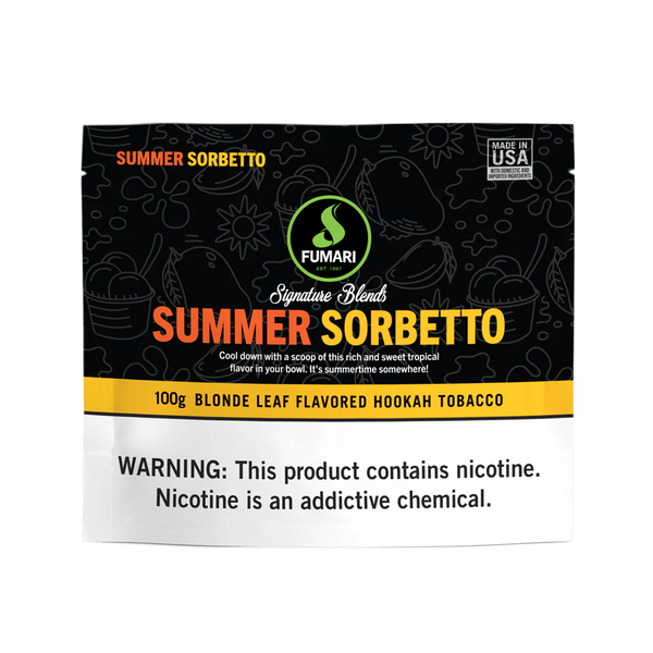Fumari Summer Sorbetto Hookah Shisha Flavor