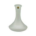 Traditional Glass Hookah Base - White Matte