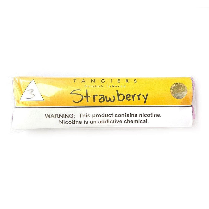 Tangiers Strawberry Hookah Flavor - 100g / Noir