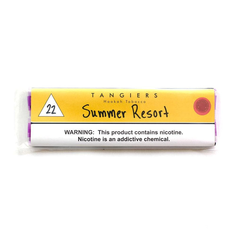 Tangiers Summer Resort Hookah Flavor - 100g / Noir