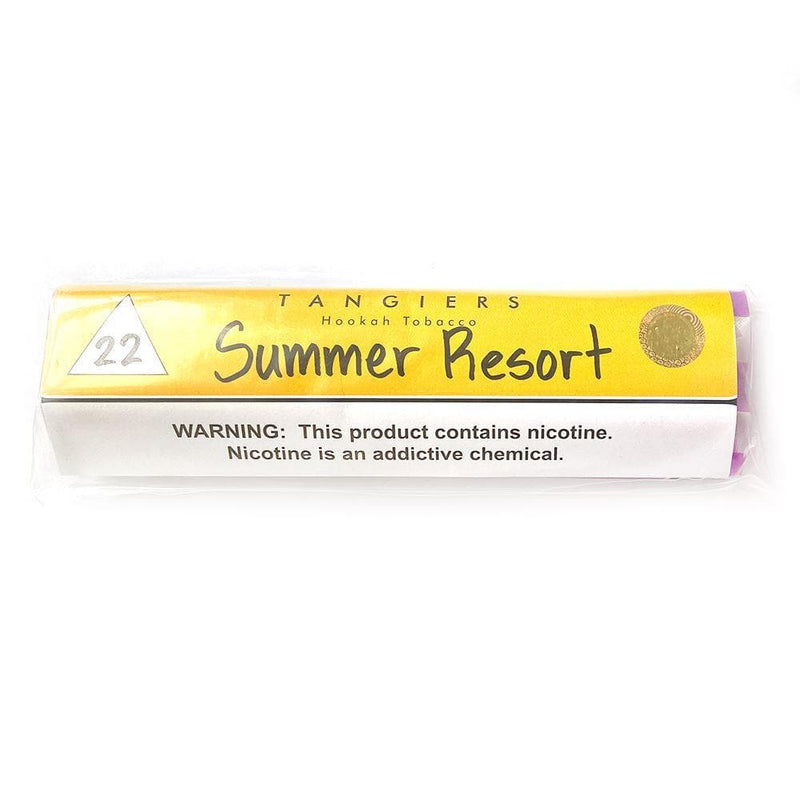 Tangiers Summer Resort Hookah Flavor - 250g / Noir