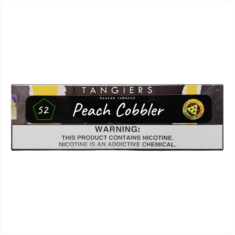 Tangiers Peach Cobbler Hookah Flavor - 